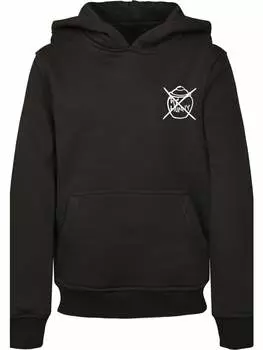 Пуловер с капюшоном F4NT4STIC, черный