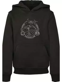 Пуловер с капюшоном F4NT4STIC, черный