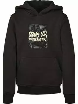 Пуловер с капюшоном F4NT4STIC, черный