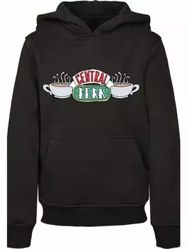 Пуловер с капюшоном F4NT4STIC, черный