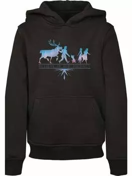 Пуловер с капюшоном F4NT4STIC, черный