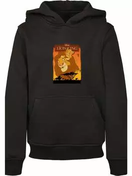 Пуловер с капюшоном F4NT4STIC, черный