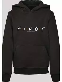 Пуловер с капюшоном F4NT4STIC, черный