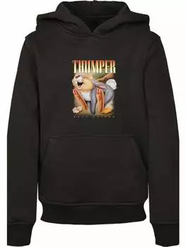 Пуловер с капюшоном F4NT4STIC, черный