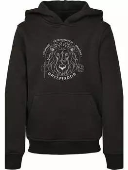 Пуловер с капюшоном F4NT4STIC, черный