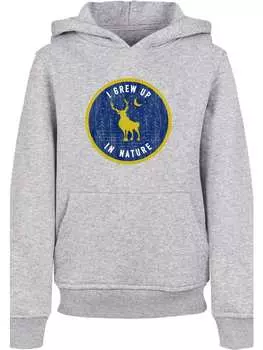 Пуловер с капюшоном F4NT4STIC, цвет heather grey