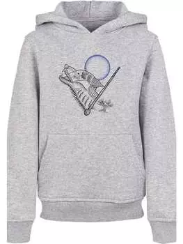 Пуловер с капюшоном F4NT4STIC, цвет heather grey