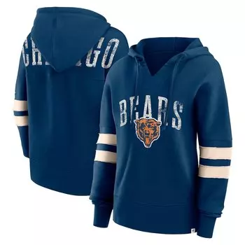 Пуловер с капюшоном Fanatics Branded Chicago Bears, нави