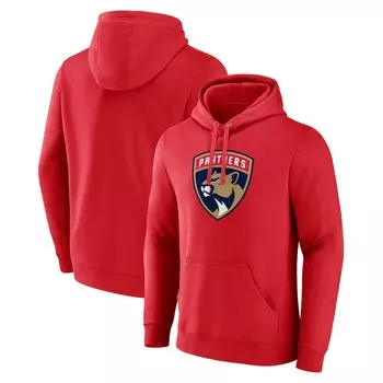 Пуловер с капюшоном Fanatics Branded Florida Panthers, красный