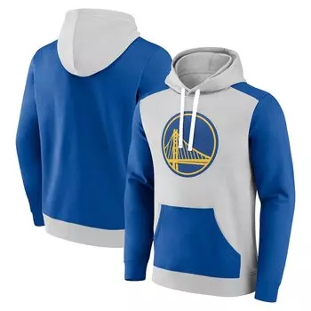 Пуловер с капюшоном Fanatics Branded Golden State Warriors, серый