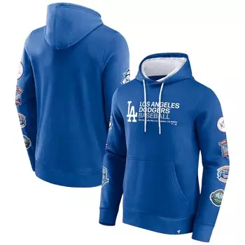Пуловер с капюшоном Fanatics Branded Los Angeles Dodgers, роял