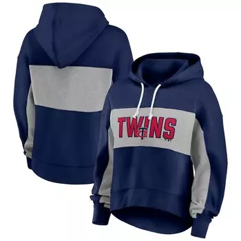 Пуловер с капюшоном Fanatics Branded Minnesota Twins, нави