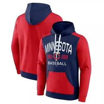 Пуловер с капюшоном Fanatics Branded Minnesota Twins, нави