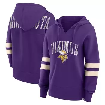 Пуловер с капюшоном Fanatics Branded Minnesota Vikings, фиолетовый