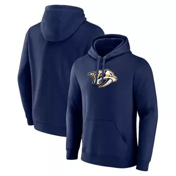 Пуловер с капюшоном Fanatics Branded Nashville Predators, нави