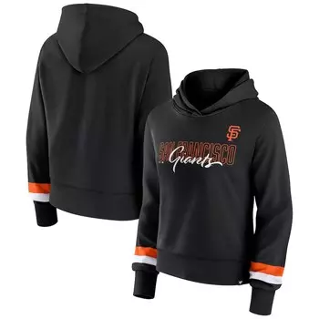 Пуловер с капюшоном Fanatics Branded San Francisco Giants, черный