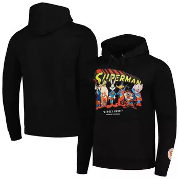 Пуловер с капюшоном Freeze Max Looney Tunes, черный