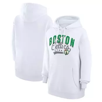 Пуловер с капюшоном G-III 4Her by Carl Banks Boston Celtics, белый