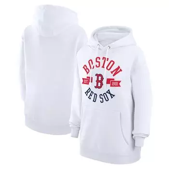 Пуловер с капюшоном G-III 4Her by Carl Banks Boston Red Sox, белый