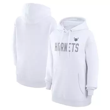 Пуловер с капюшоном G-III 4Her by Carl Banks Charlotte Hornets, белый