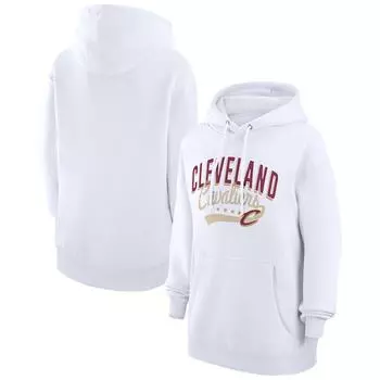 Пуловер с капюшоном G-III 4Her by Carl Banks Cleveland Cavaliers, белый