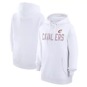Пуловер с капюшоном G-III 4Her by Carl Banks Cleveland Cavaliers, белый