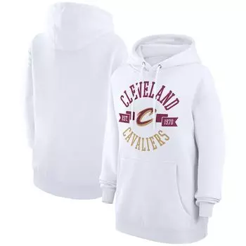 Пуловер с капюшоном G-III 4Her by Carl Banks Cleveland Cavaliers, белый