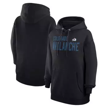 Пуловер с капюшоном G-III 4Her by Carl Banks Colorado Avalanche, черный