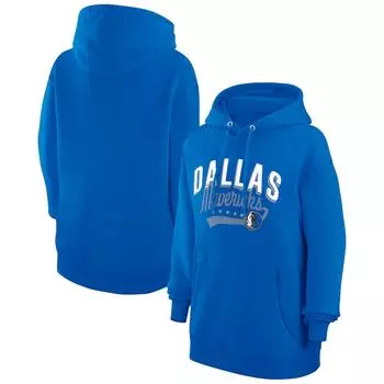 Пуловер с капюшоном G-III 4Her by Carl Banks Dallas Mavericks, синий