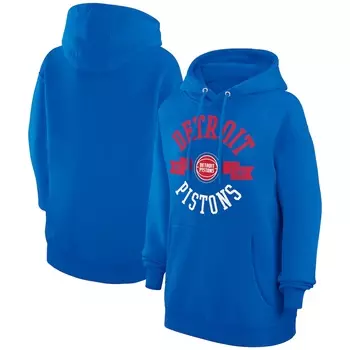 Пуловер с капюшоном G-III 4Her by Carl Banks Detroit Pistons, синий
