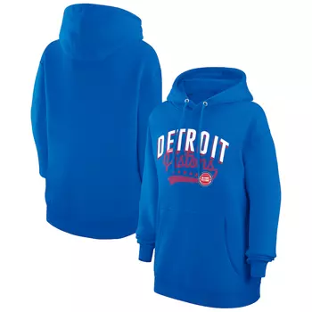 Пуловер с капюшоном G-III 4Her by Carl Banks Detroit Pistons, синий