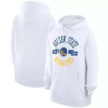 Пуловер с капюшоном G-III 4Her by Carl Banks Golden State Warriors, белый