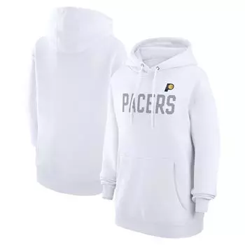 Пуловер с капюшоном G-III 4Her by Carl Banks Indiana Pacers, белый