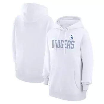 Пуловер с капюшоном G-III 4Her by Carl Banks Los Angeles Dodgers, белый