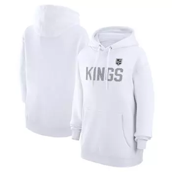 Пуловер с капюшоном G-III 4Her by Carl Banks Los Angeles Kings, белый