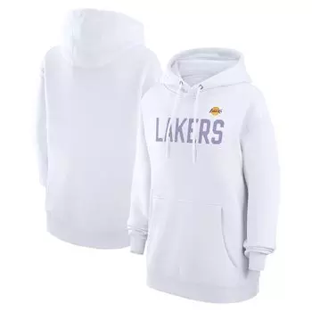 Пуловер с капюшоном G-III 4Her by Carl Banks Los Angeles Lakers, белый