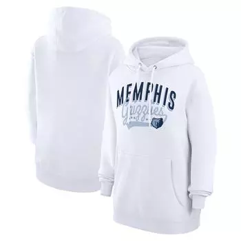 Пуловер с капюшоном G-III 4Her by Carl Banks Memphis Grizzlies, белый