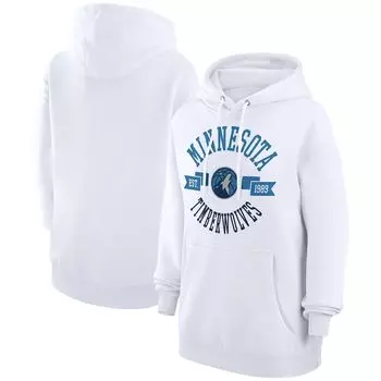 Пуловер с капюшоном G-III 4Her by Carl Banks Minnesota Timberwolves, белый