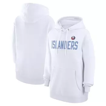 Пуловер с капюшоном G-III 4Her by Carl Banks New York Islanders, белый