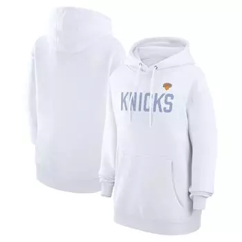 Пуловер с капюшоном G-III 4Her by Carl Banks New York Knicks, белый