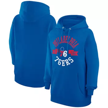 Пуловер с капюшоном G-III 4Her by Carl Banks Philadelphia 76Ers, роял
