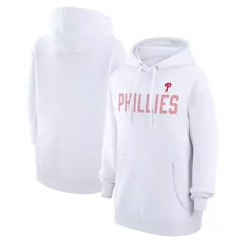 Пуловер с капюшоном G-III 4Her by Carl Banks Philadelphia Phillies, белый