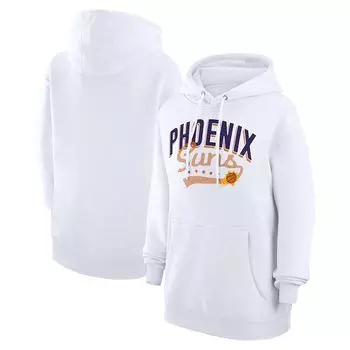Пуловер с капюшоном G-III 4Her by Carl Banks Phoenix Suns, белый