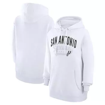 Пуловер с капюшоном G-III 4Her by Carl Banks San Antonio Spurs, белый
