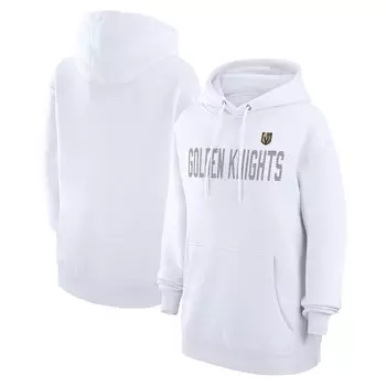 Пуловер с капюшоном G-III 4Her by Carl Banks Vegas Golden Knights, белый