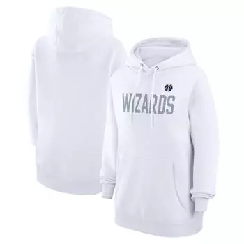 Пуловер с капюшоном G-III 4Her by Carl Banks Washington Wizards, белый