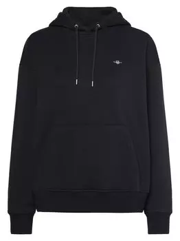 Пуловер с капюшоном Gant, синий