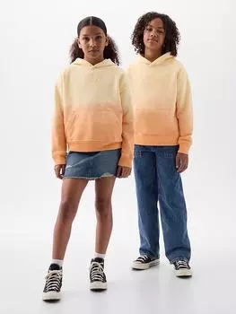 Пуловер с капюшоном GAP, цвет gelb/orange