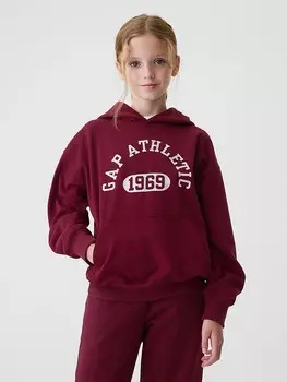 Пуловер с капюшоном GAP Hoodie, красный