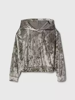 Пуловер с капюшоном GAP Hoodie, серый